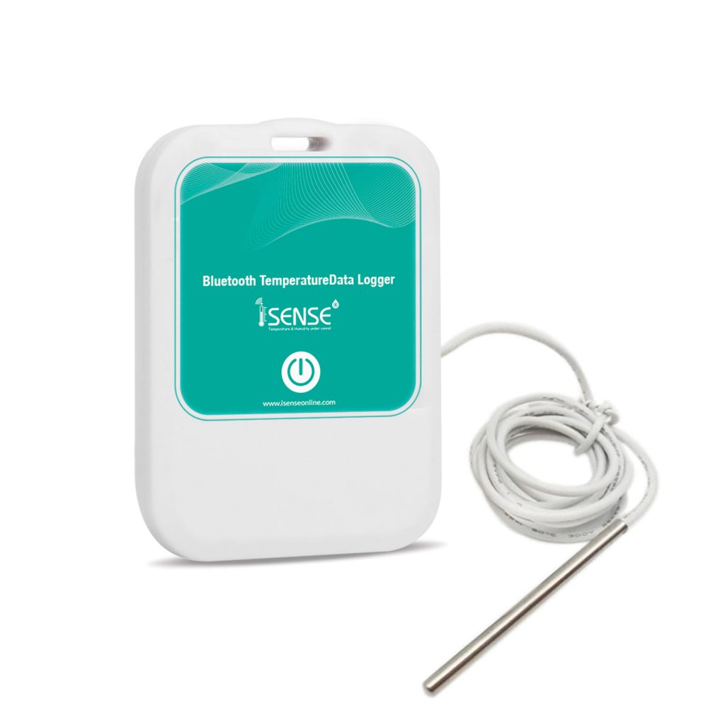 Bluetooth Temperature Data Logger (with external sensor) - isense